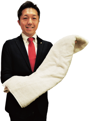 生地の色やボーダー、柄を入れることでより特徴的に